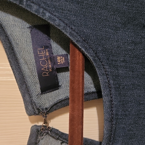 RACHEL Rachel Roy plus size denim jumpsuit - Picture 5 of 8